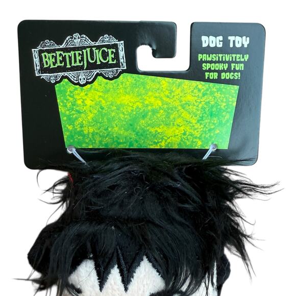 Beetlejuice Lydia 9” Plush Dog Toy Squeaker Official Warner Bros. Fetch for Pets - Picture 2 of 4